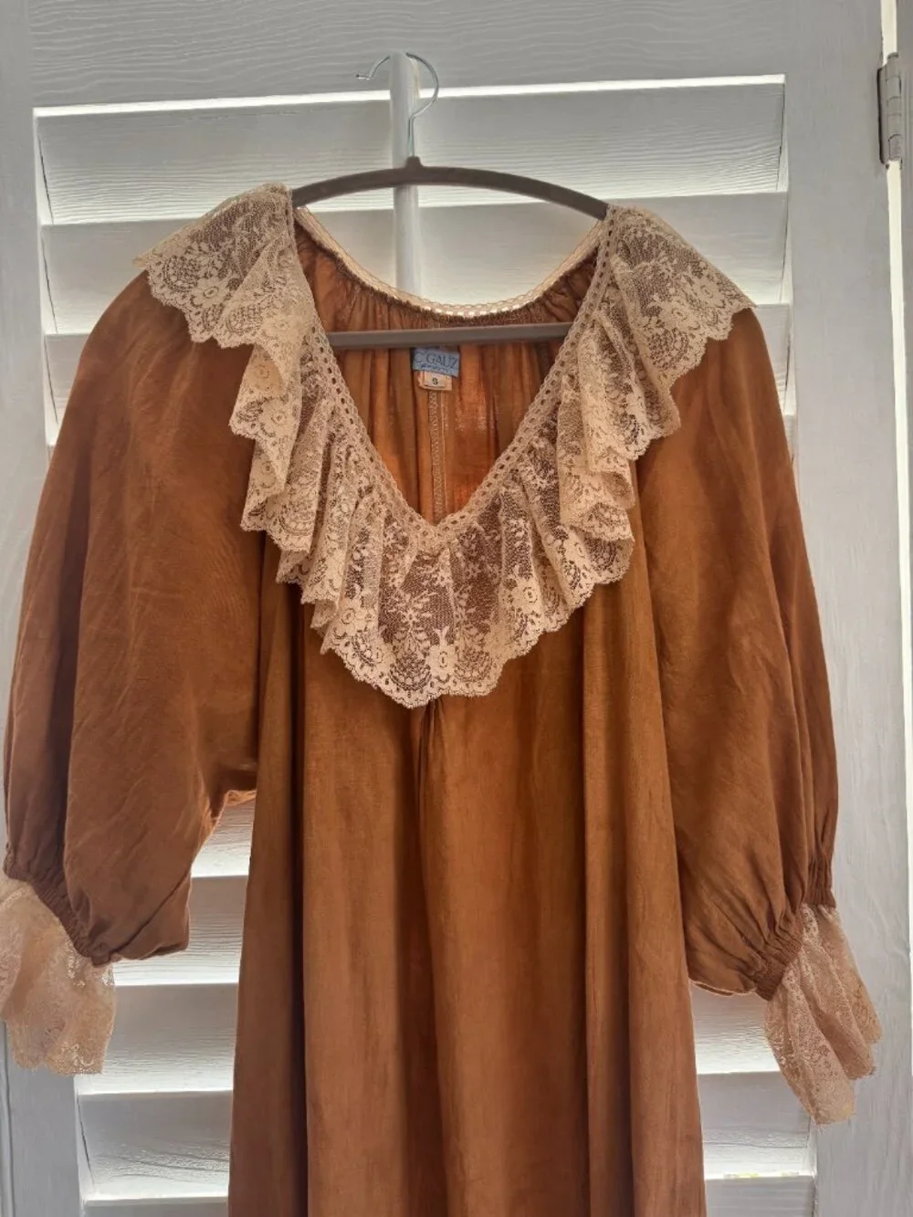 VINTAGE PLANT DYE OJAI dress - Picture 6 of 11